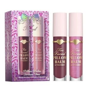 Too Faced Pillow Balm Dream Duo Limited Edition Lip Balm Fairy Berry Jam Kiss